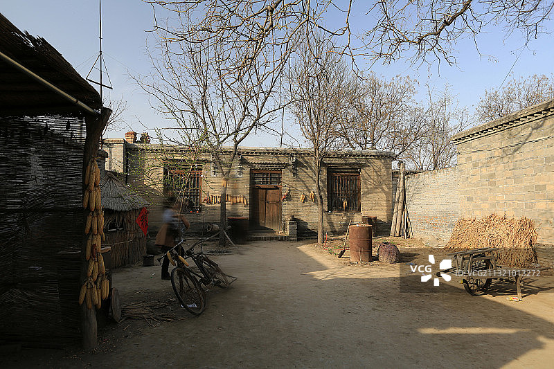 河北保定冉庄地道战遗址高老忠故居抗战旧址图片素材