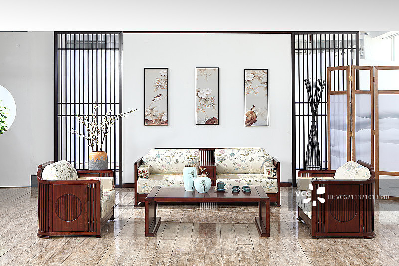 中式客厅图片素材