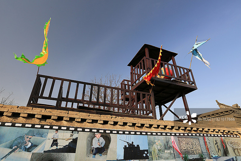 河北保定冉庄地道战遗址王家大院图片素材