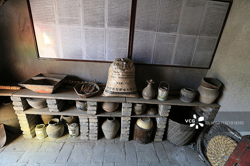 河北保定冉庄地道战遗址王霞故居图片素材