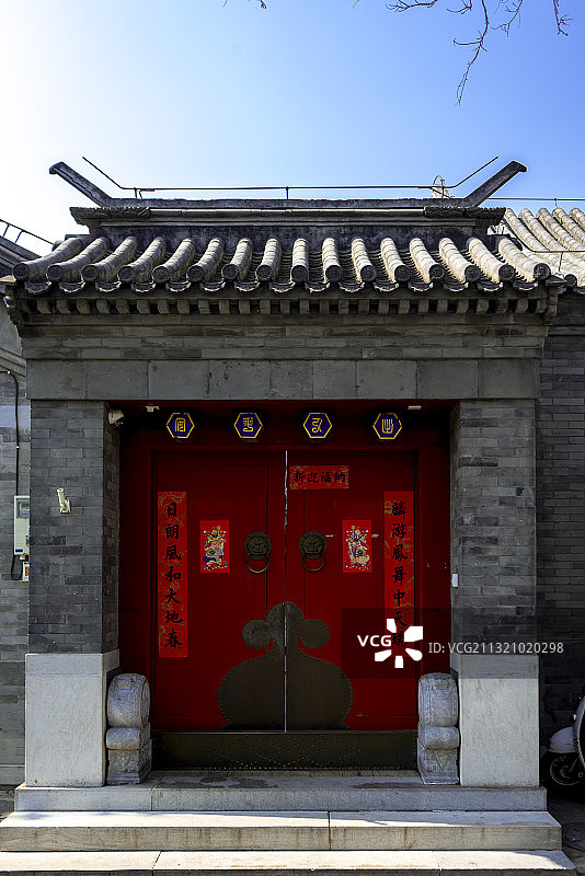 毡子胡同 北京图片素材