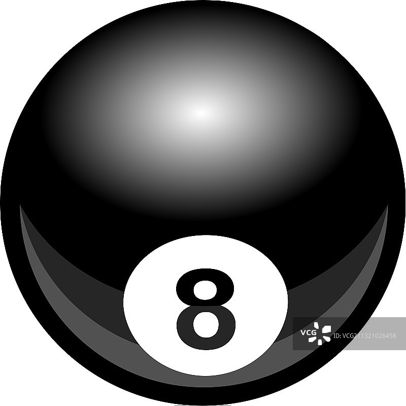 斯诺克8球图片素材