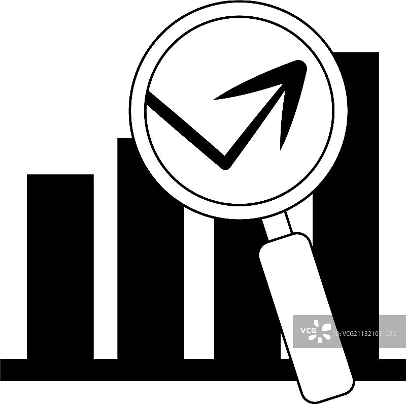 数据分析统计箭头利润金融图片素材