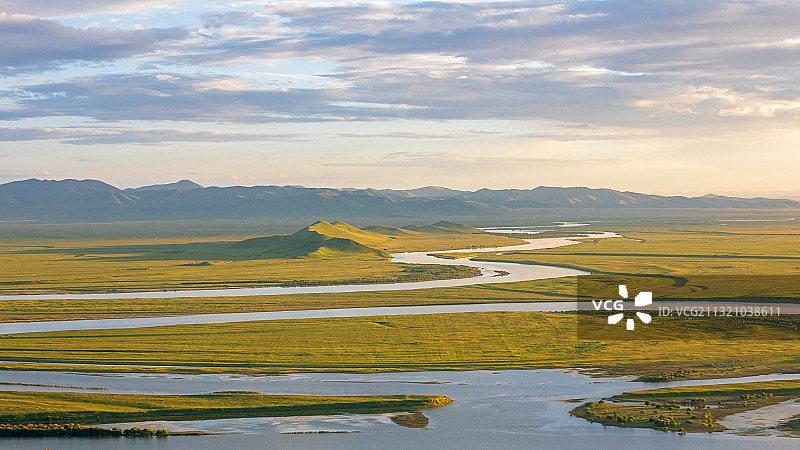 黄河九曲第一弯图片素材