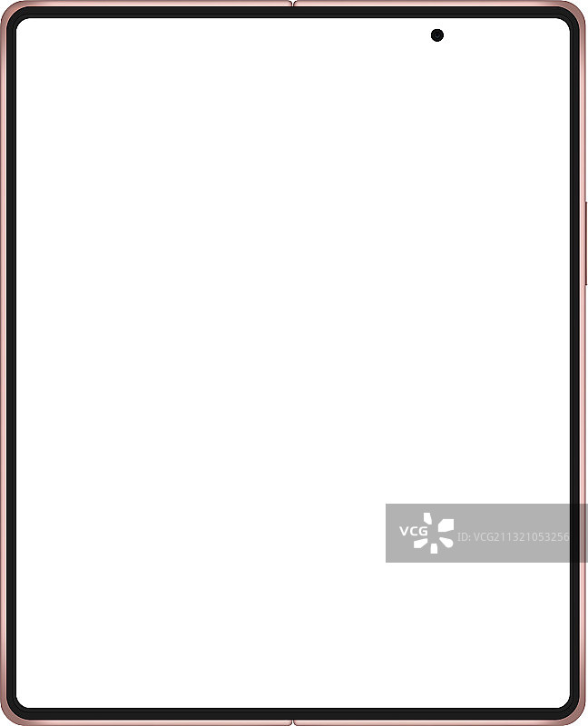 带空白屏幕的现代智能手机样机图片素材