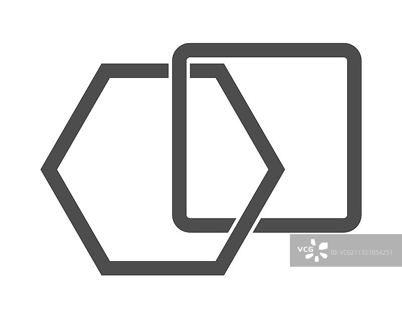 几何抽象交叉图片素材