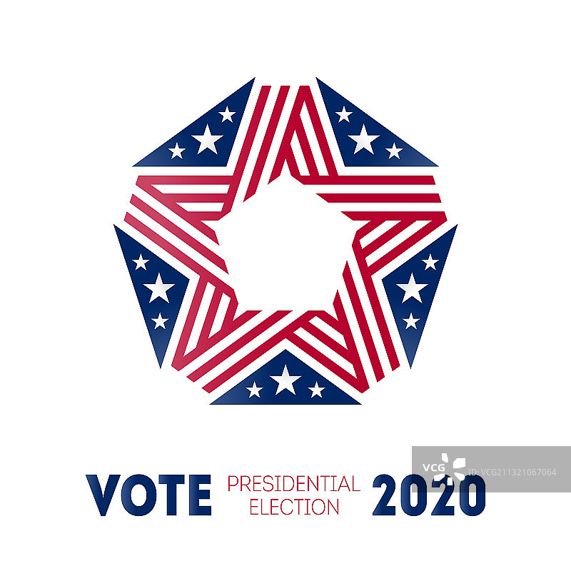 美国投票日选举海报图片素材