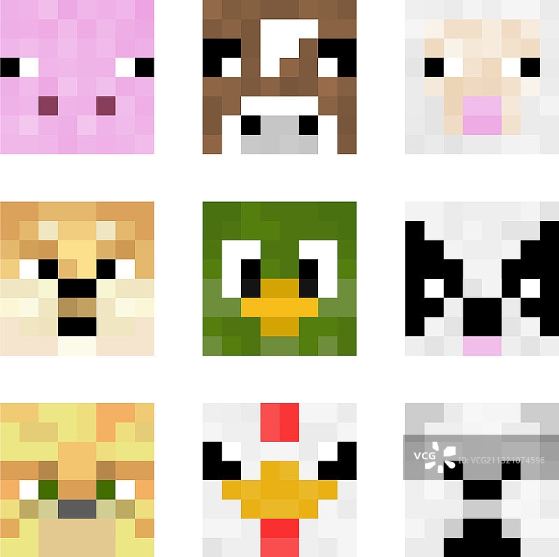 哈萨克斯坦阿斯塔纳 - 2020年7月10日 Minecraft图标图片素材
