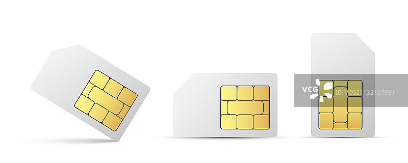 SIM卡手机芯片图标图片素材