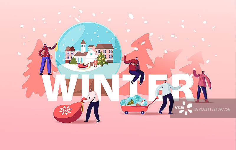 圣诞节假日庆典概念图片素材