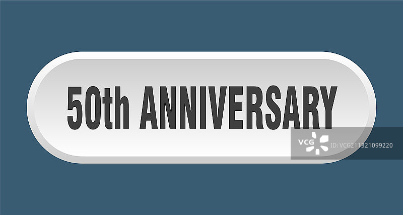 50周年纪念圆形按钮标志图片素材