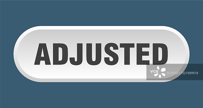 白色背景上的圆形调整按钮标志图片素材