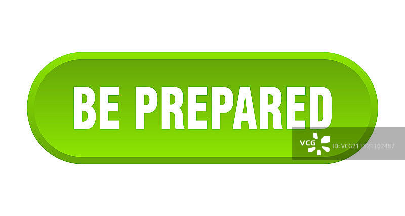 准备就绪按钮白色圆形标志图片素材