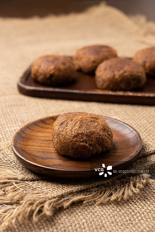 中国老北京名牌特产历史传统小吃糖火烧图片素材