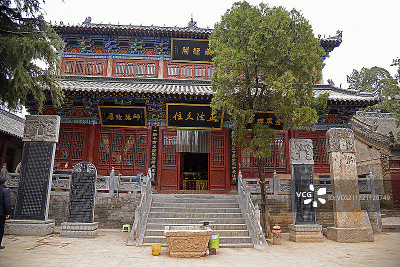 “古丝绸之路”千年古刹——河南汝州市风穴寺图片素材