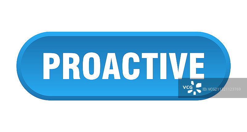 白色背景上的主动按钮圆形标志图片素材