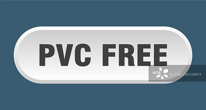 白色背景上的无PVC圆形按钮标志图片素材