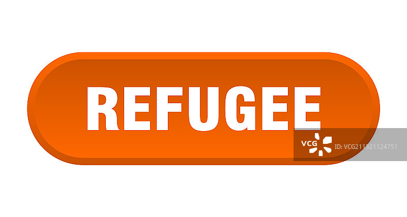 白色背景上的难民圆形标志图片素材