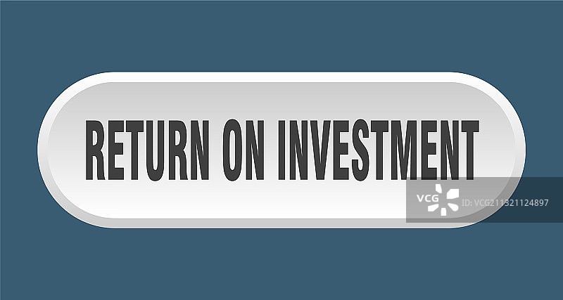 投资回报按钮圆形标志图片素材