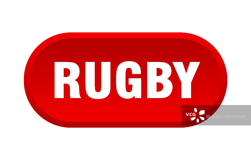 白色背景上的橄榄球圆形标志图片素材