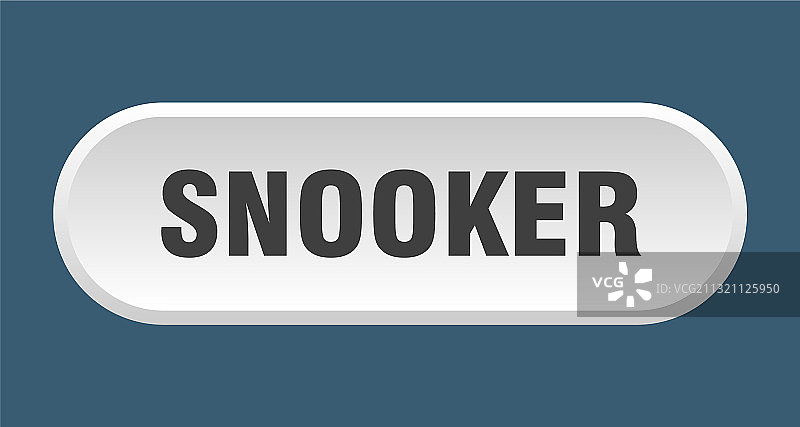 白色背景斯诺克圆形按钮标志图片素材