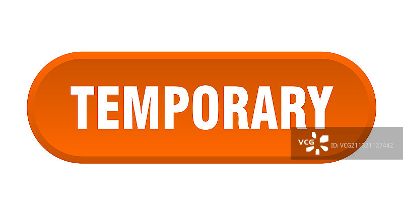 白色背景上的临时圆形按钮标志图片素材