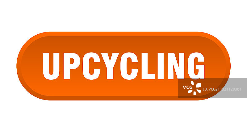 白色背景上的回收按钮圆形标志图片素材