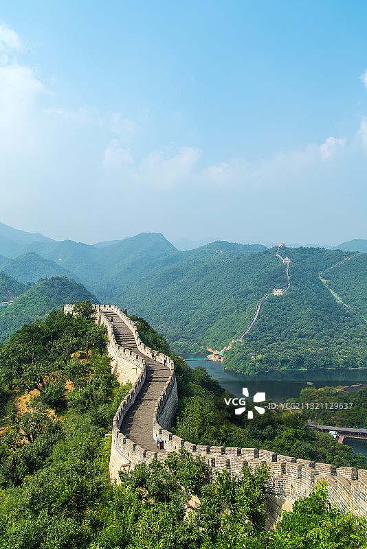 水长城 water greatwall图片素材