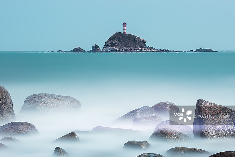 福建东山岛灯塔图片素材