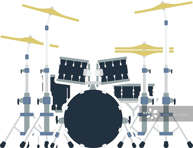 架子鼓图标图片素材