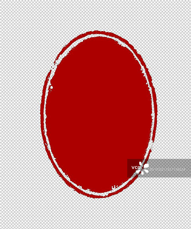 中式椭圆形印章素材图片素材