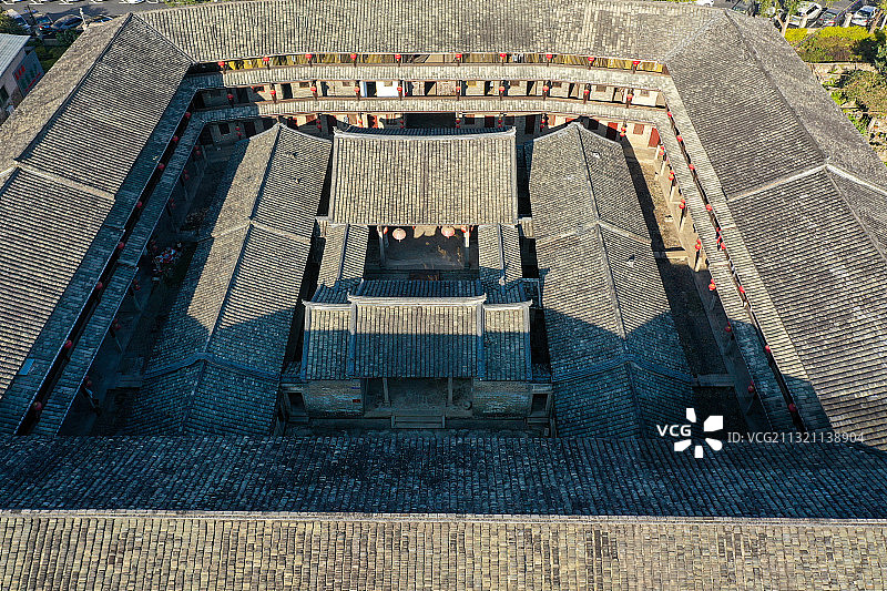 广东省梅州市梅县大埔泰安楼图片素材