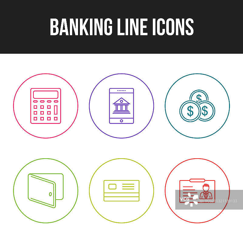 个人和商业用途银行图标图片素材