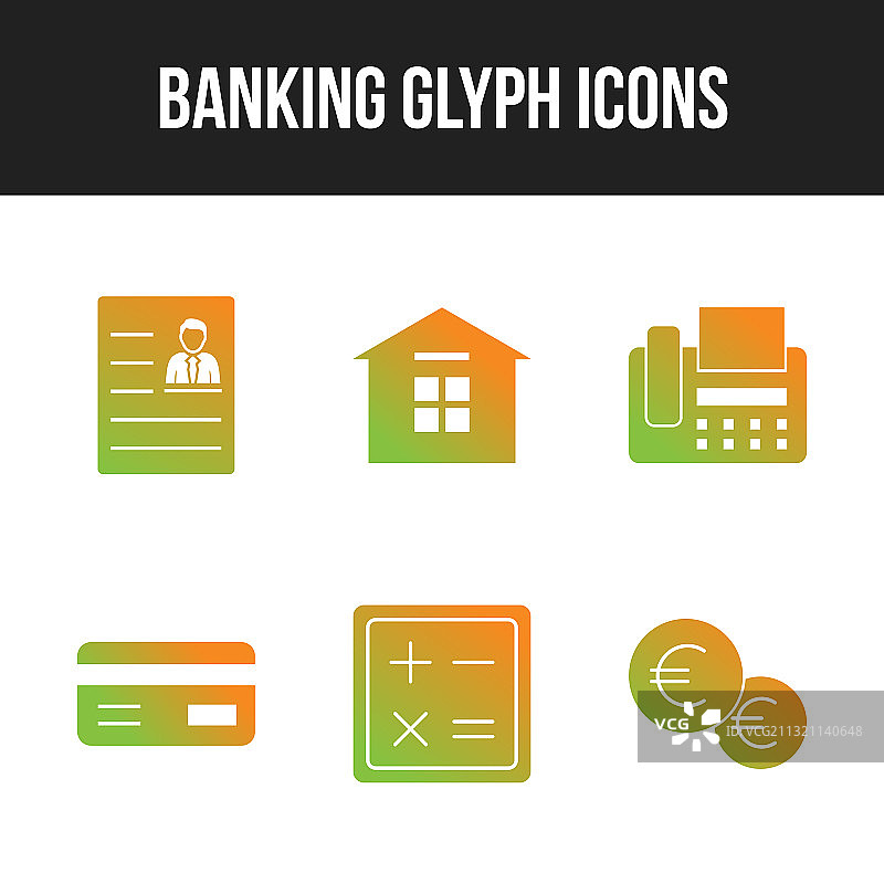 银行金融图标合集图片素材