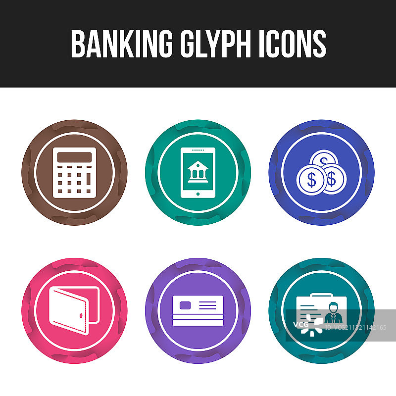 个人和商业用途银行图标图片素材