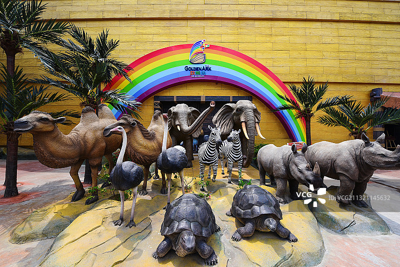 安华汇欢乐舟主题乐园-大阵仗图片素材