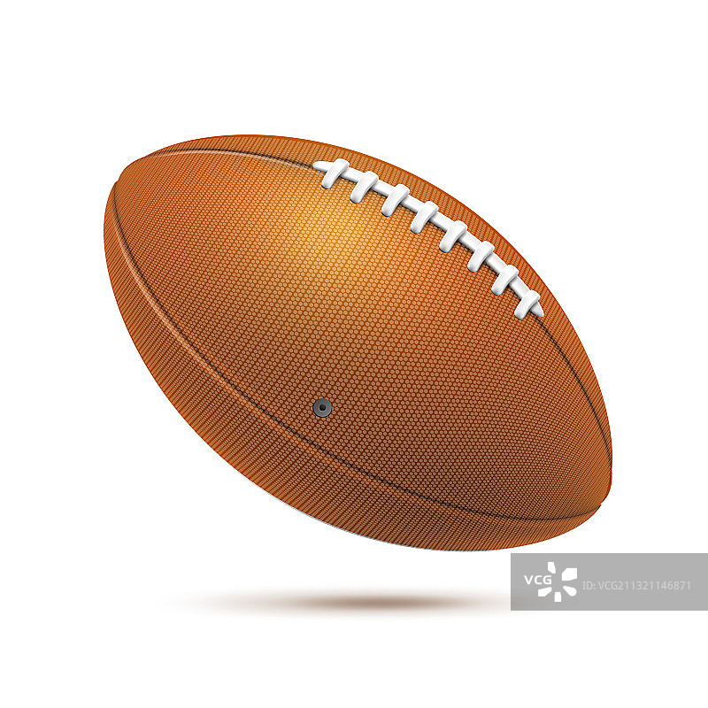 用于博彩设计的逼真橄榄球图片素材