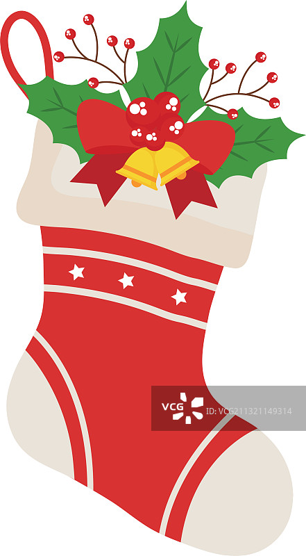 圣诞靴设计图片素材