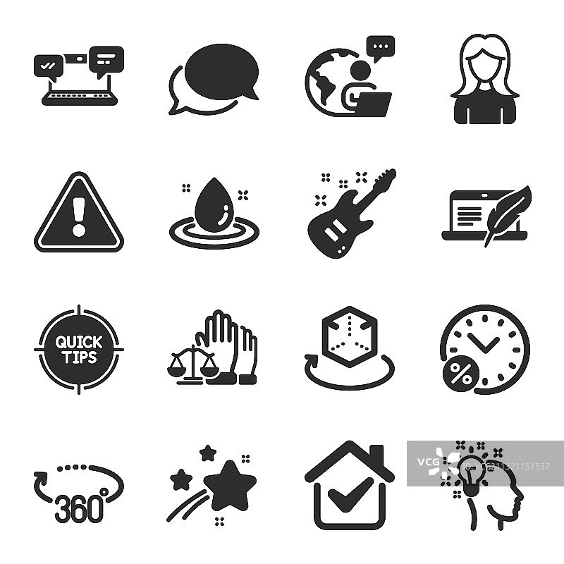 女性法庭陪审团等商务图标图片素材