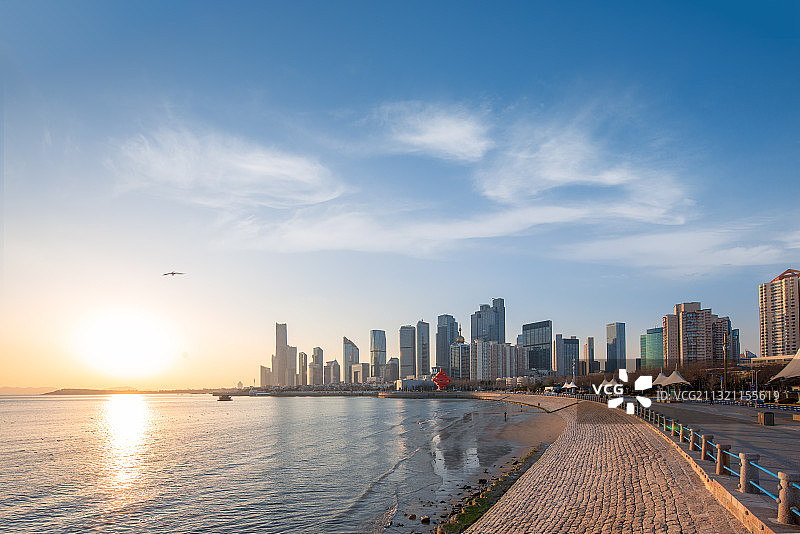 旅游目的地，青岛城市风光图片素材