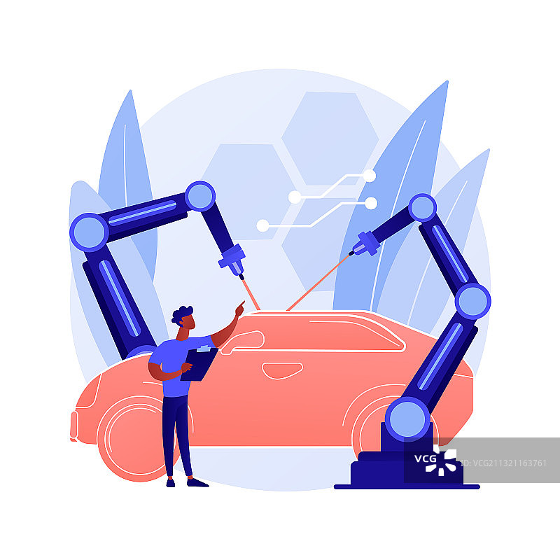 激光技术抽象概念图片素材