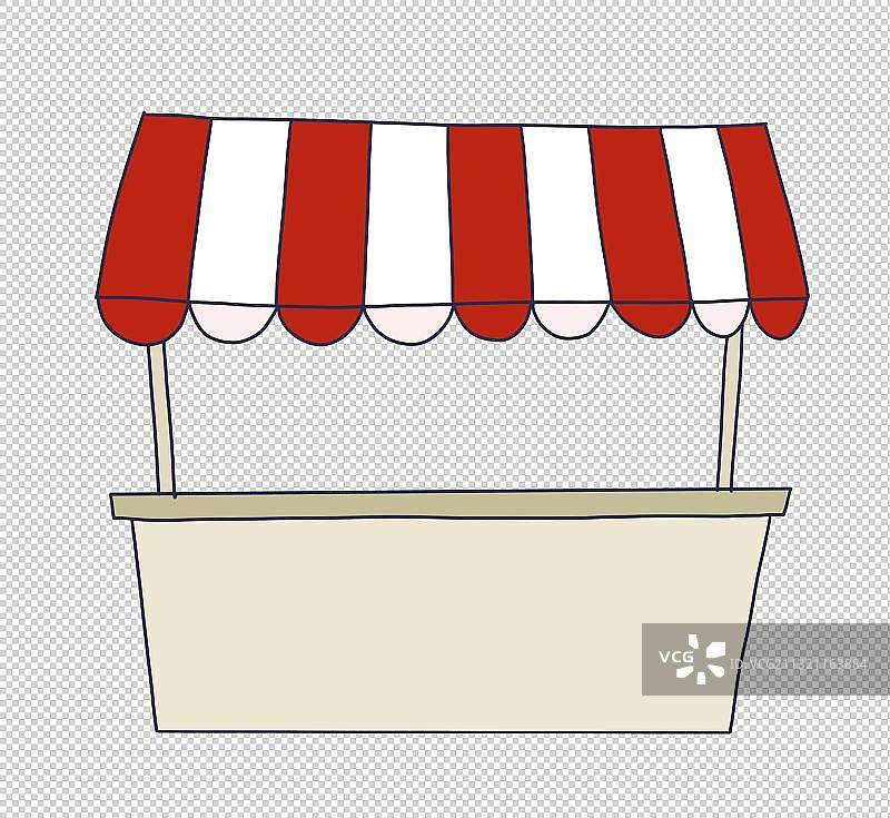 元素：摊位图片素材