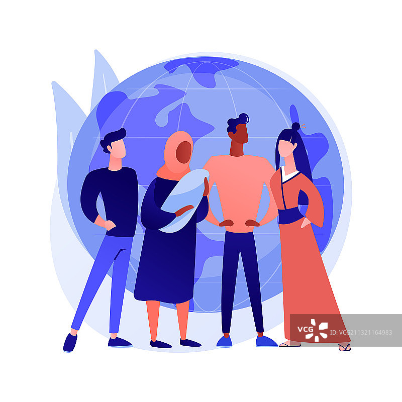 民族抽象概念图片素材