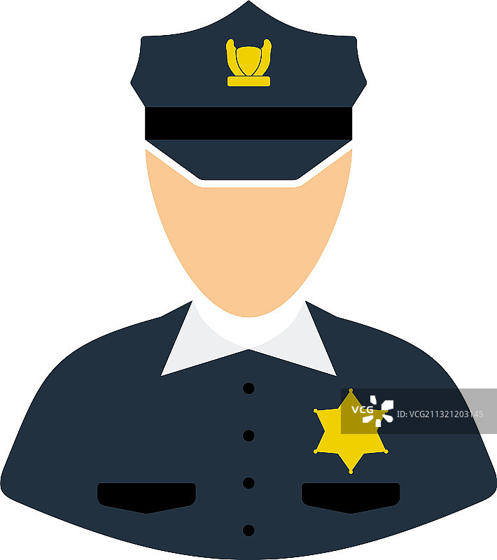 警察图标图片素材