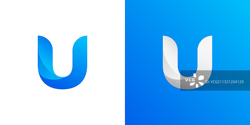 字母U Logo图标设计模板元素图片素材
