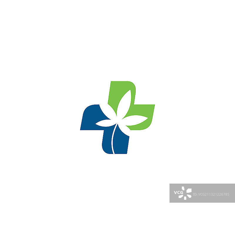 医疗保健Logo模板图片素材