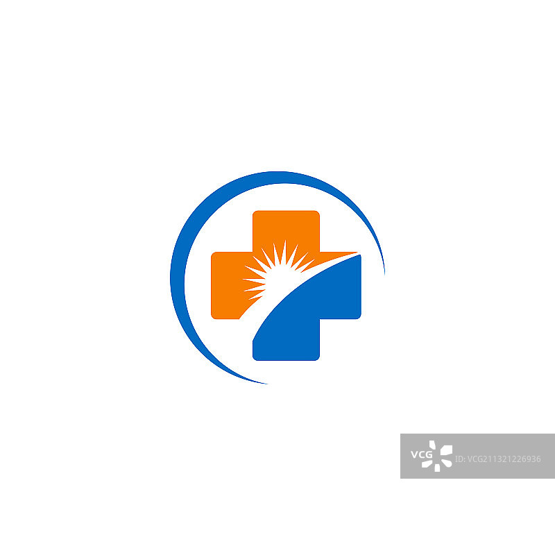 医疗保健Logo模板图片素材