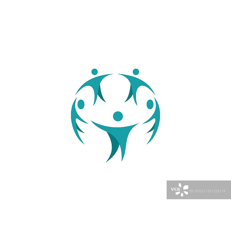 人们社区创意中心社会联系图片素材