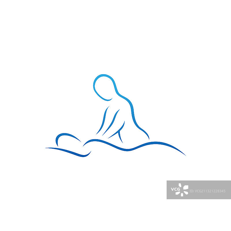 放松休闲按摩图标图片素材