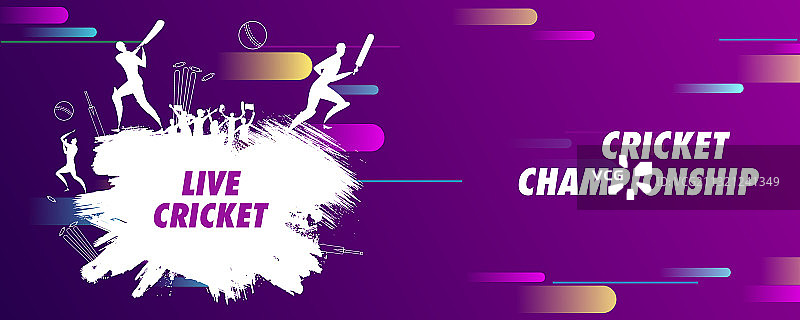 板球锦标赛运动（带防护面罩）图片素材